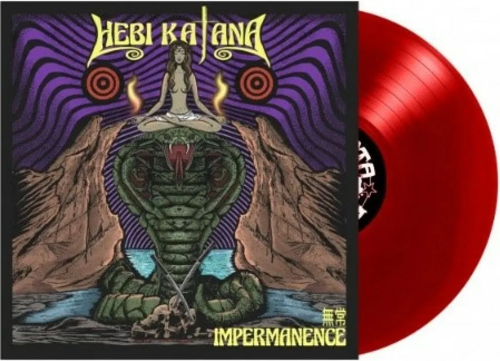 Vinyle rouge Hebi Katana Impermanence l'album rare enfin disponible