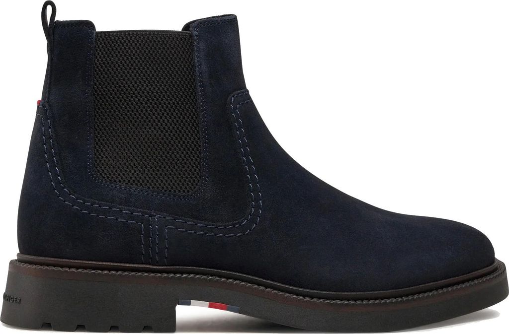 Tommy Hilfiger Herren Chelsea Boots Slip-On Stiefeletten #167
