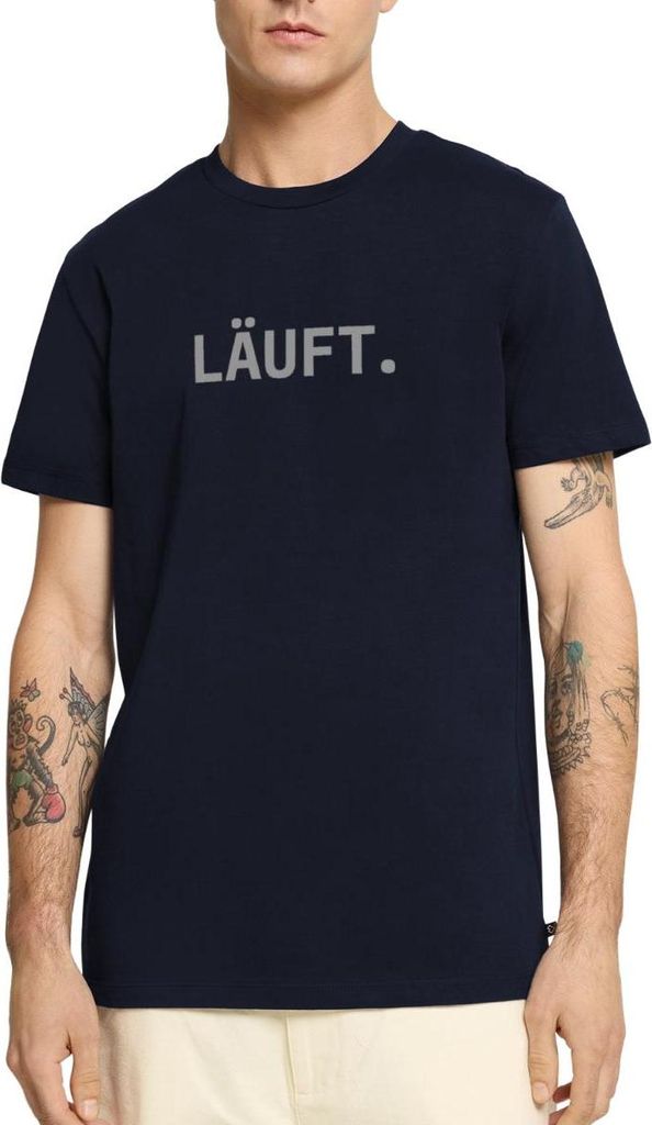 Spreadshirt Stromberg Läuft Männer Premium T-Shirt, L, Navy