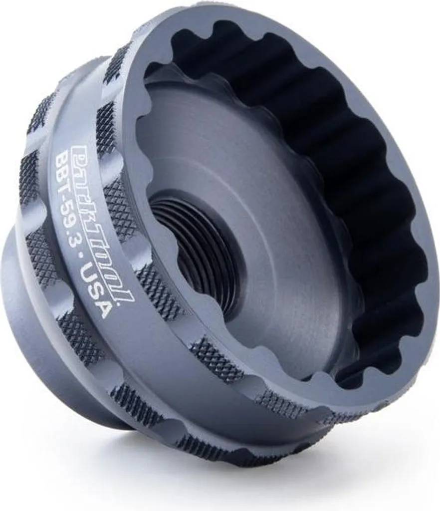 Extracteur pédalier BBT-59-3 en aluminium CNC pour cuvettes 16 encoches 44mm