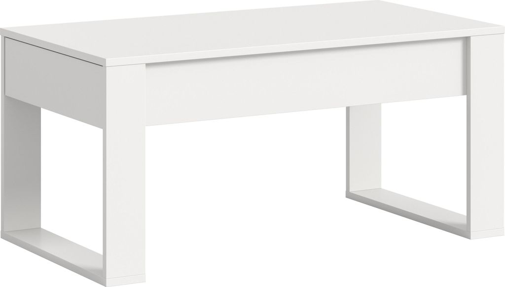 Couchtisch >Malmö< in Weiß - 110x52x60cm (BxHxT)