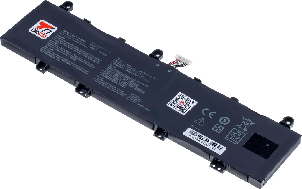 Batteria T6 Power per Asus 0B200-03590100 | 90Wh 5845mAh Li-Poly