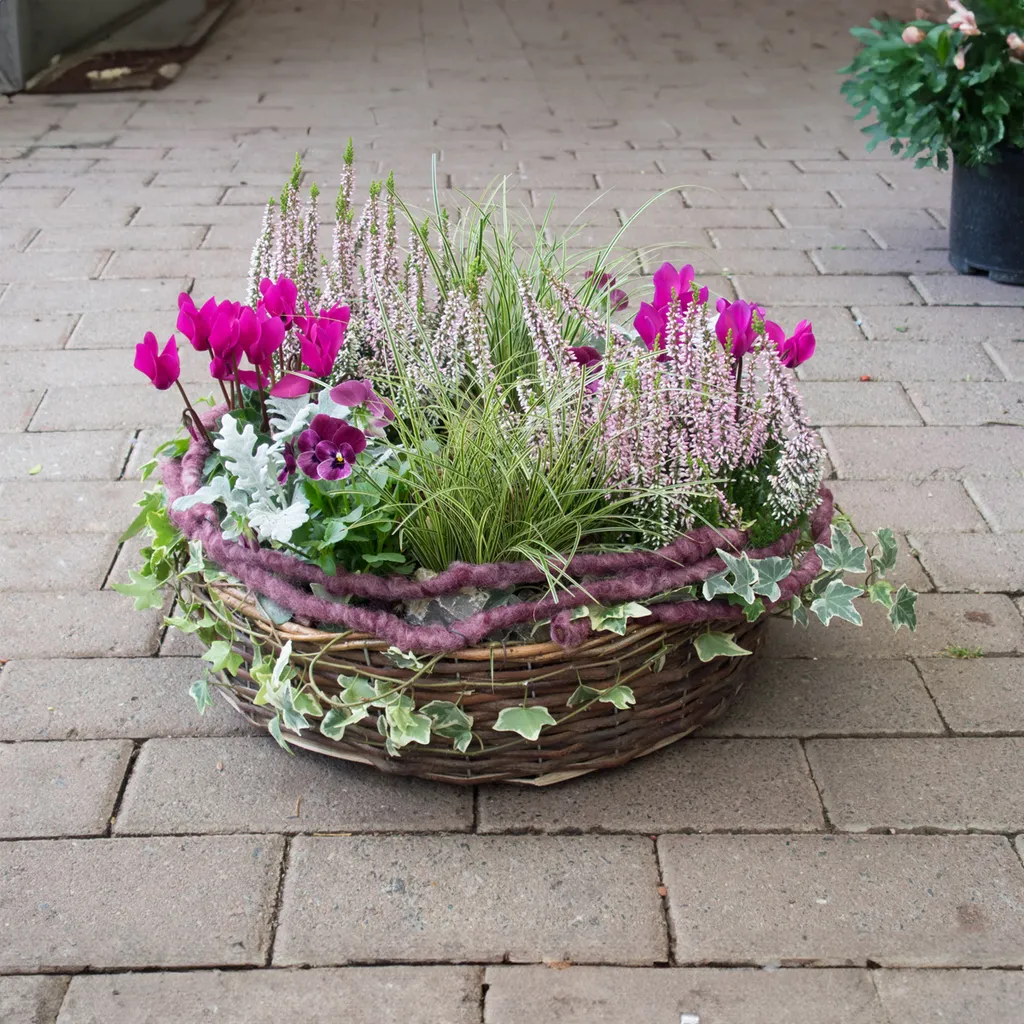 Jardinières Rondes Naturelles : Solution Déco Durable pour l'Extérieur - 7