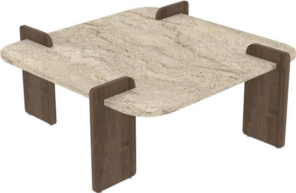 Skye Decor, Afrolli - Travertine, Walnut, Couchtisch, Produktbild 