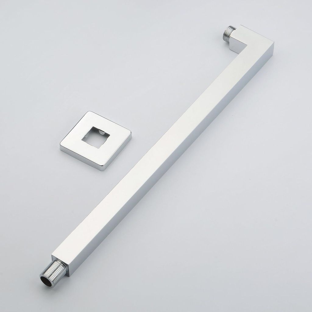 Quadratischer Duscharm - Wandarm Dusche 40 cm - modern und stilvoll