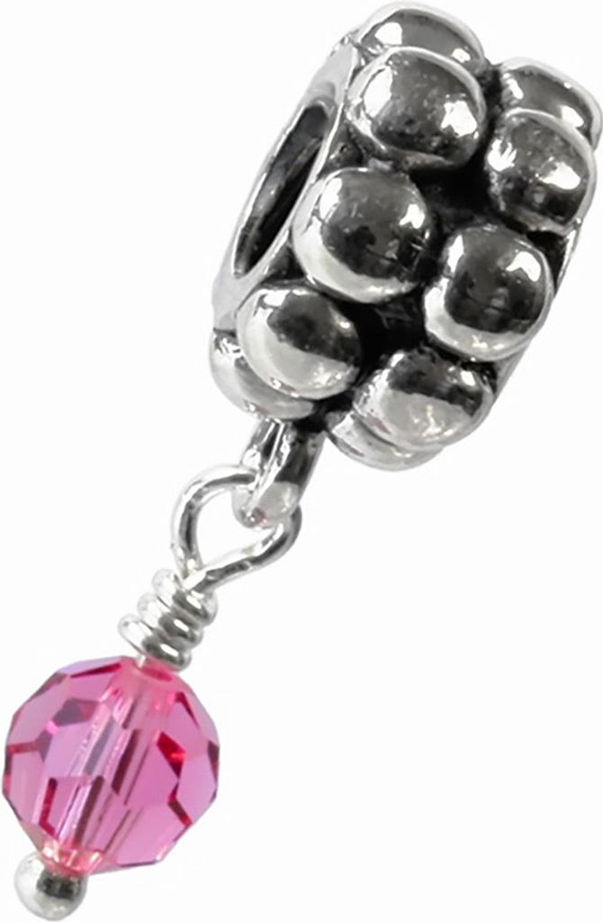 Carlo Biagi Dangle Bead Rose Silber European Beads BDBB10 Produktbild 