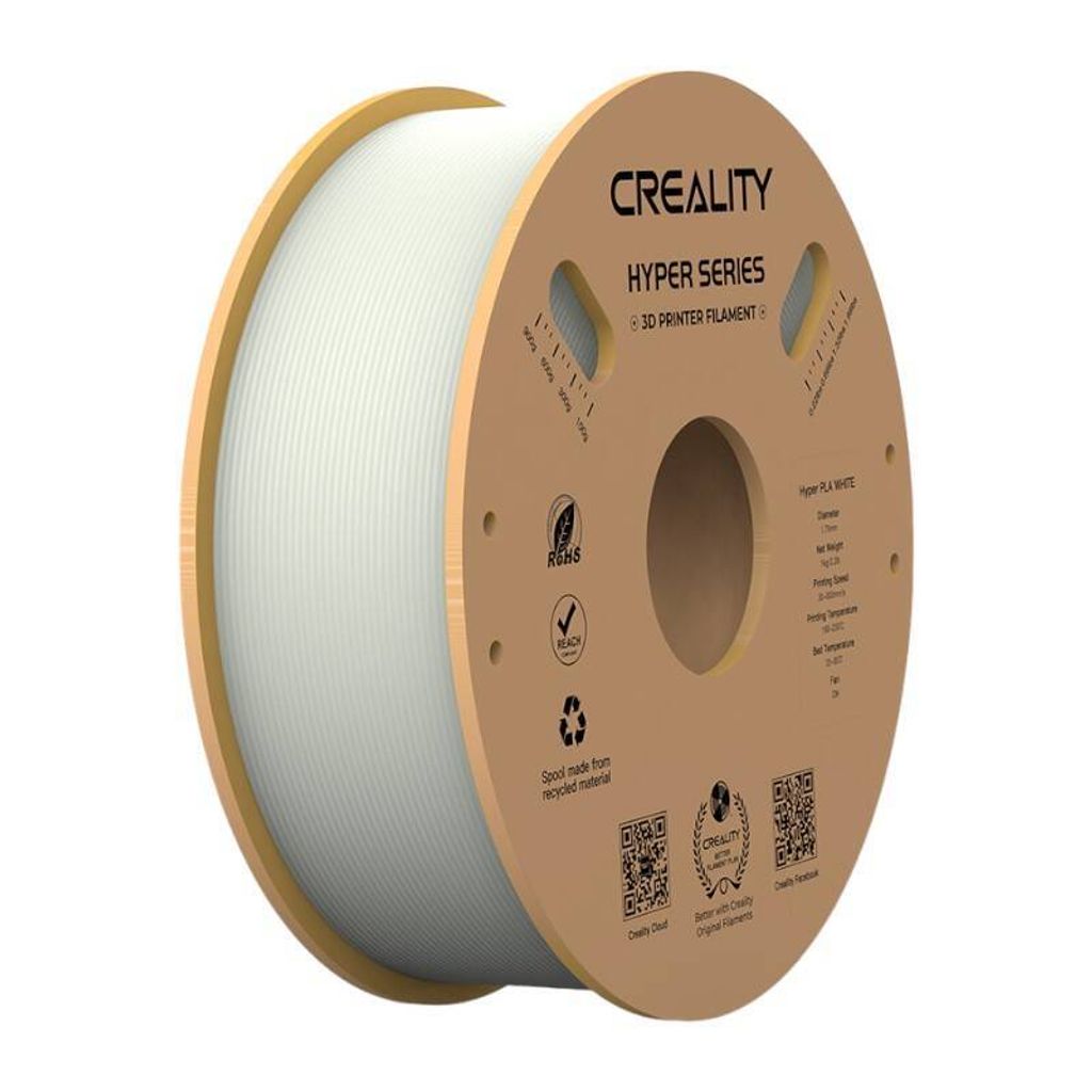 Creality Filament Creality Hyper PLA 1KG / 1.75mm, Weiß Produktbild 2