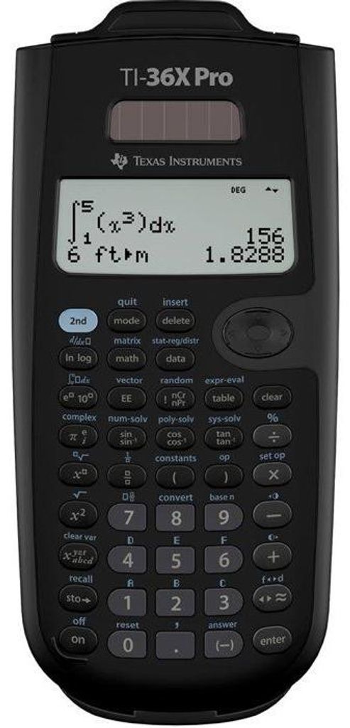 Vědecká kalkulačka, TEXAS INSTRUMENTS TI-36X Pro, Obrázek produktu 