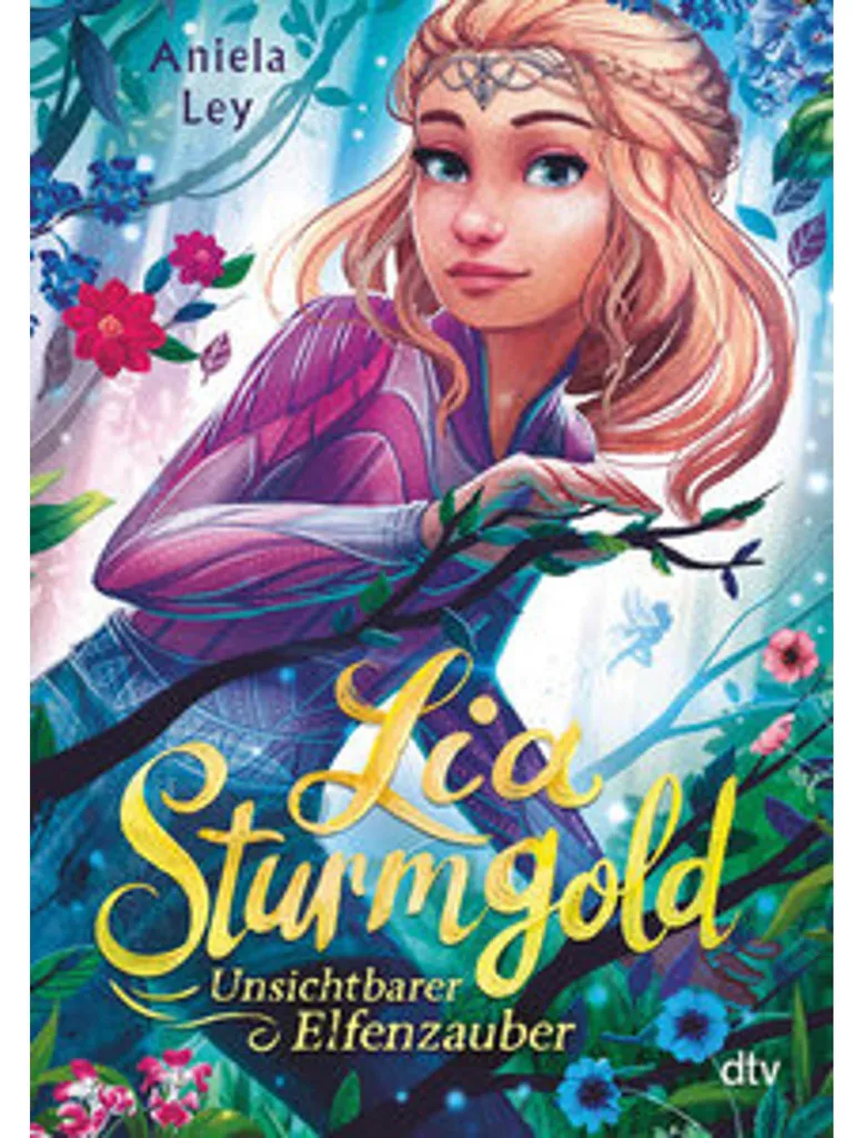 Lia Sturmgold Unsichtbarer Elfenzauber avec Couverture Rigide Illustrée