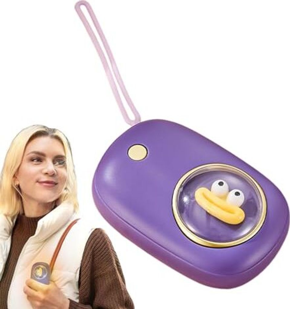 Space Hand wärmer - Kleine USB -Ladeheizung im Freien im Freien im Freien Winter Erwärmung langlebiger Hitze -Retentionsheizungscamping, Schule, ...