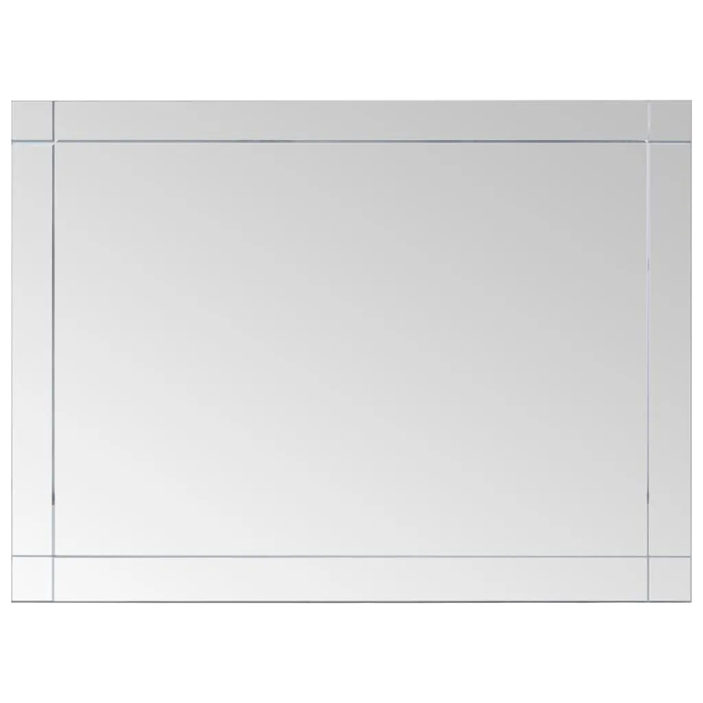 Specchio Rettangolare 60x40 Vetro 4mm - Design Minimal per Bagno e Living