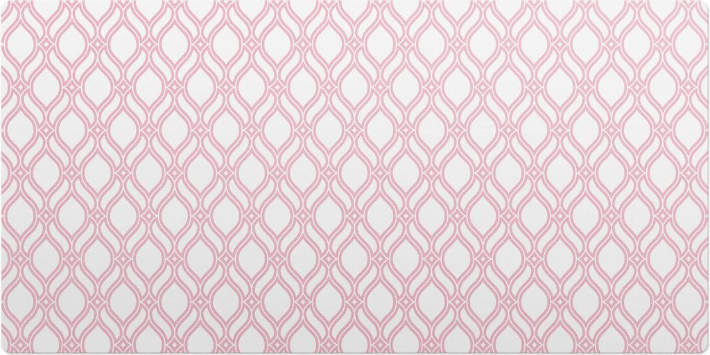 Geometrisches Retro-Muster– Schreibtischunterlage – Schreibtisch Tischunterlage – 120x60 cm – Unterlage Groß Schreibtischmatte