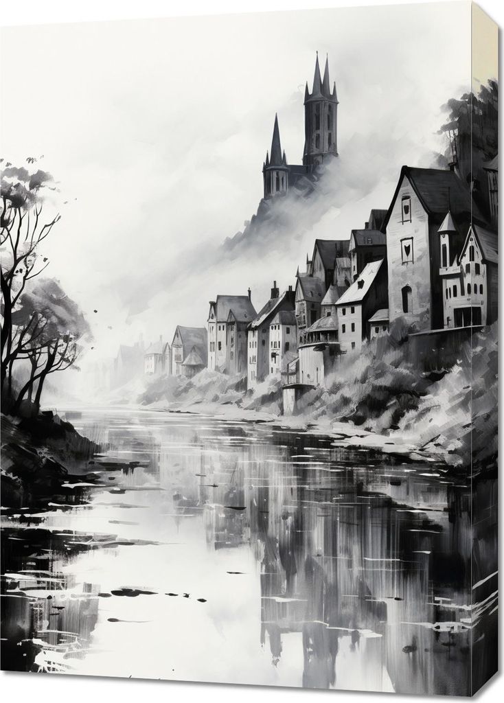 Bild 50x70cm Nebelreflex