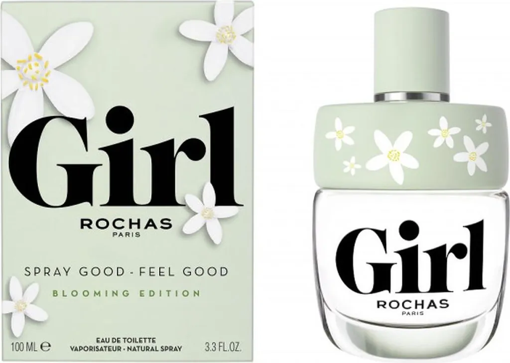 Parfum Rochas Girl Blooming 100 ml pour une Fraîcheur Florale Quotidienne