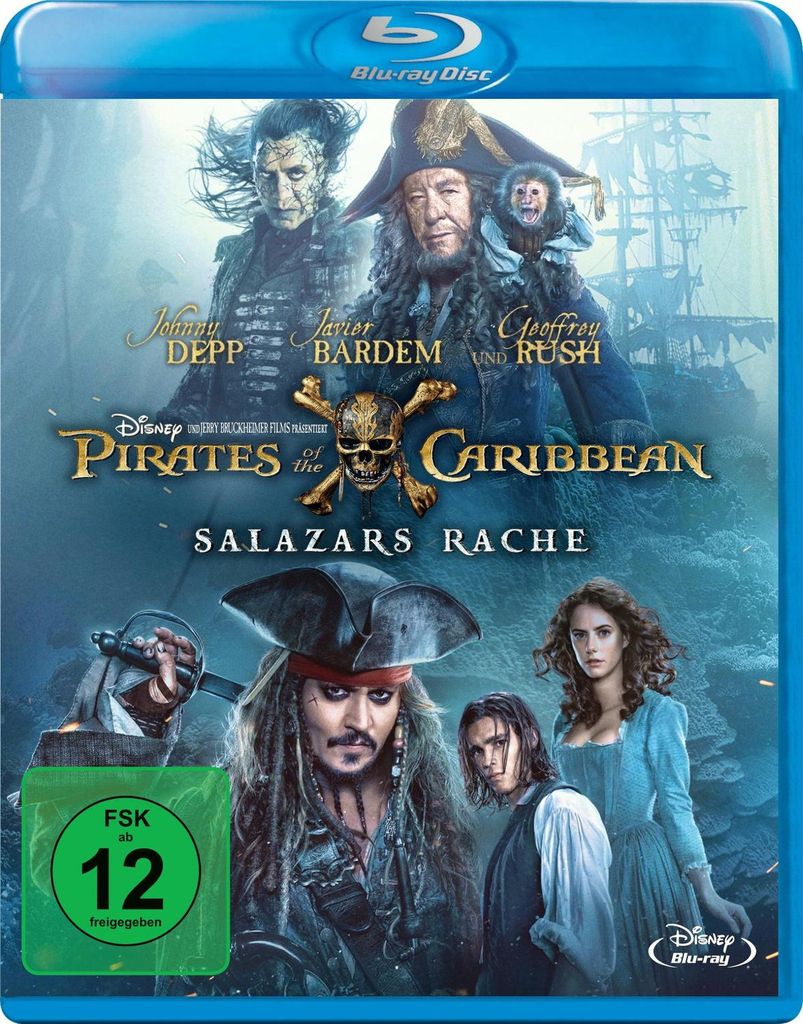 Pirates of the Caribbean: Salazars Rache [Blu-ray] Obrázok produktu 