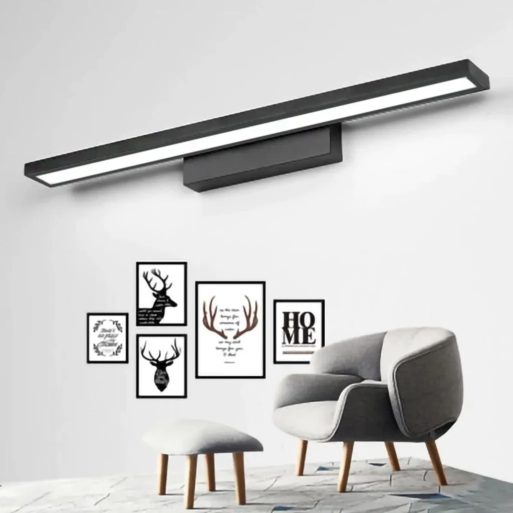 Applique LED Fine 80cm Chrome Toolight APP841-1W Haute Qualité - 9