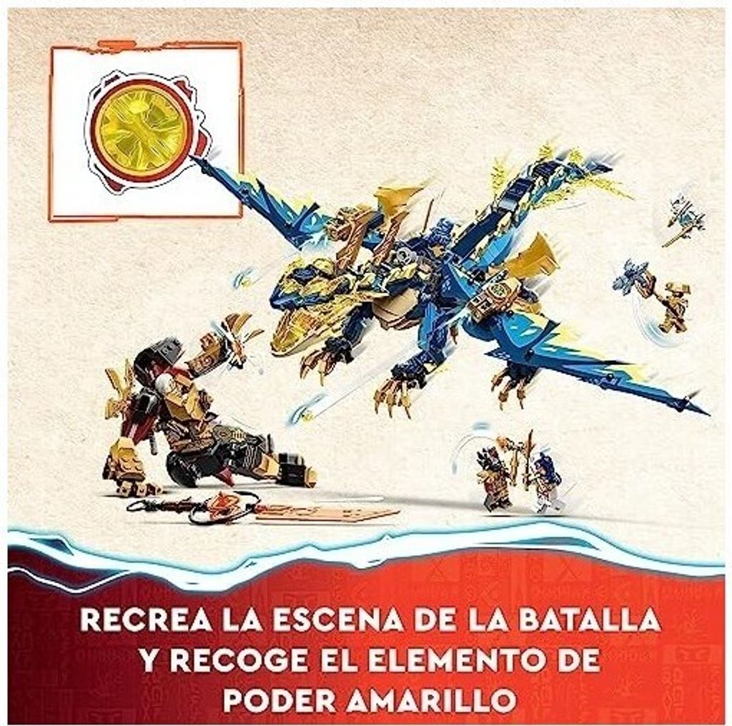 LEGO NINJAGO Smok żywiołu kontra mech cesarzowej, duży Zdjęcie produktu 13