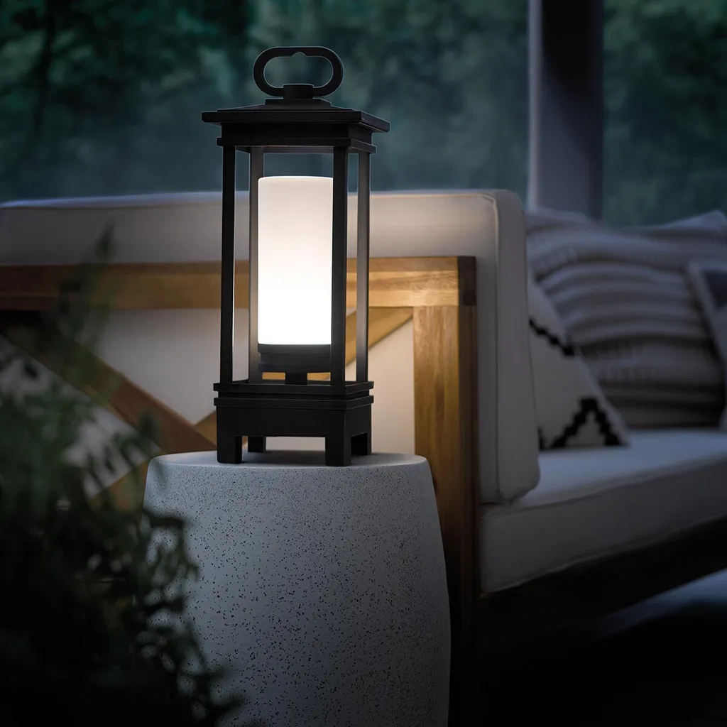 Lampe de jardin Bluetooth South Hope Kichler pour soirée d'été - 3