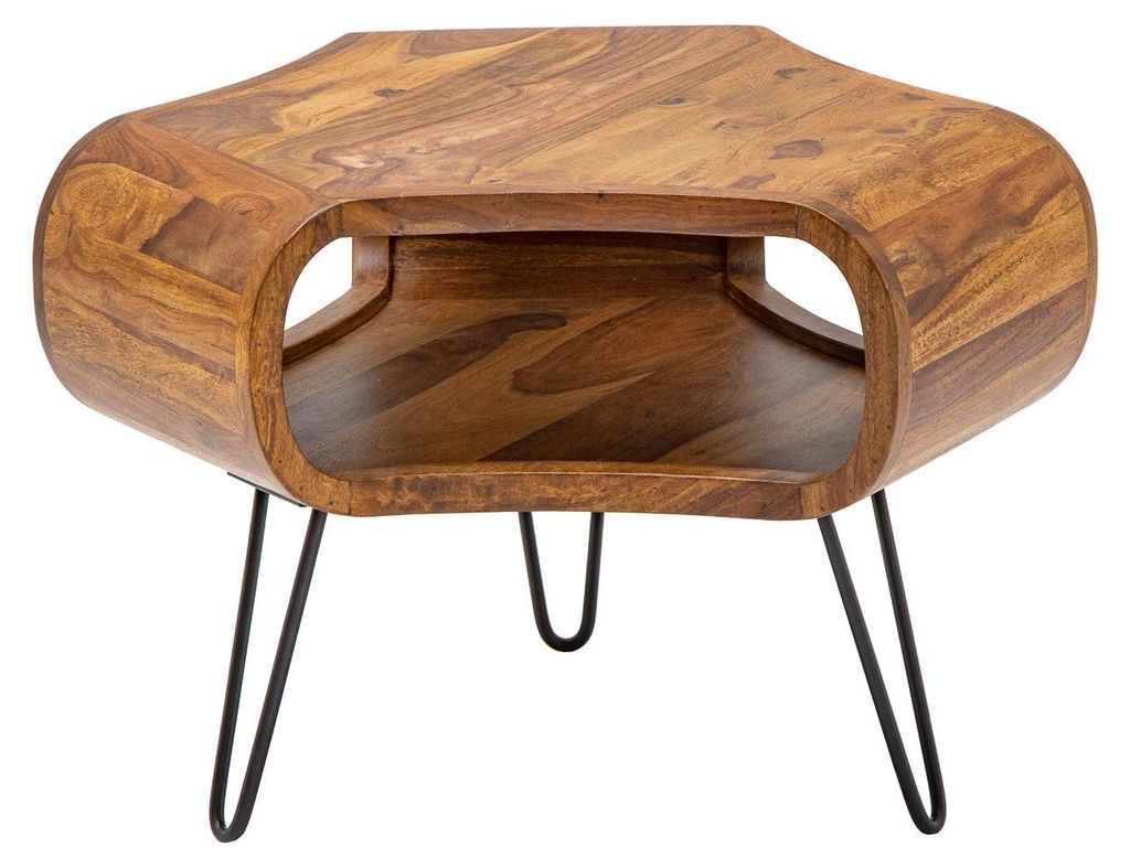 Couchtisch 70cm Holz Design Tisch Modern Wohnzimmer JETZT Produktbild 