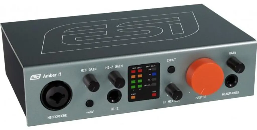 Carte son ESI Amber i1 interface audio USB-C haute performance 24-bit - 9
