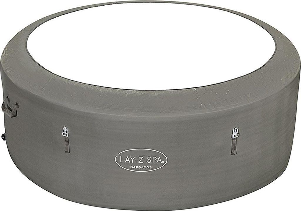 Bestway Ersatzteil Kunstleder-Ummantelung (quarzgrau) für LAY-Z-SPA Barbados AirJet Ø 180x66 cm