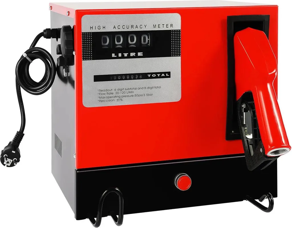 Pompe de transfert auto-amorçante rouge haute capacité avec filtration