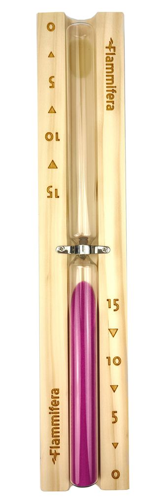 Reloj de arena para sauna, 15 minutos, de madera. Reloj de Imagen del producto 
