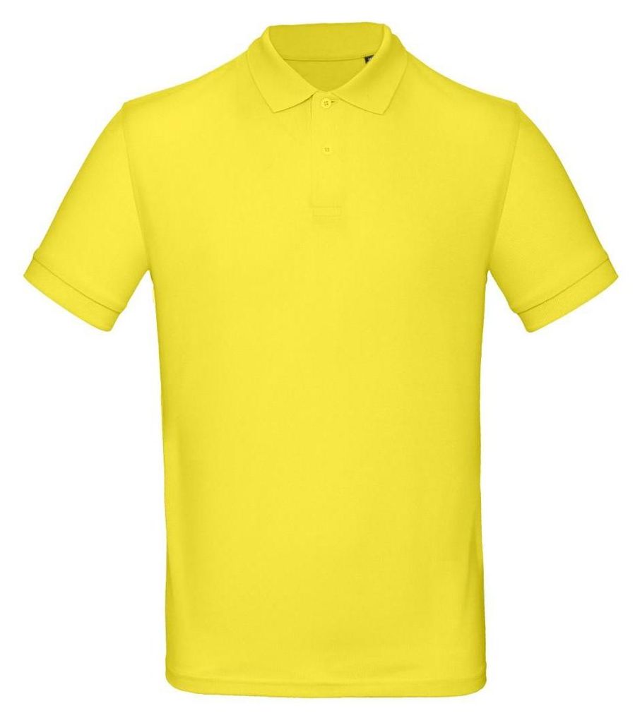 B&C Herren Inspire Polo FK110 (3XL) (Gelb)