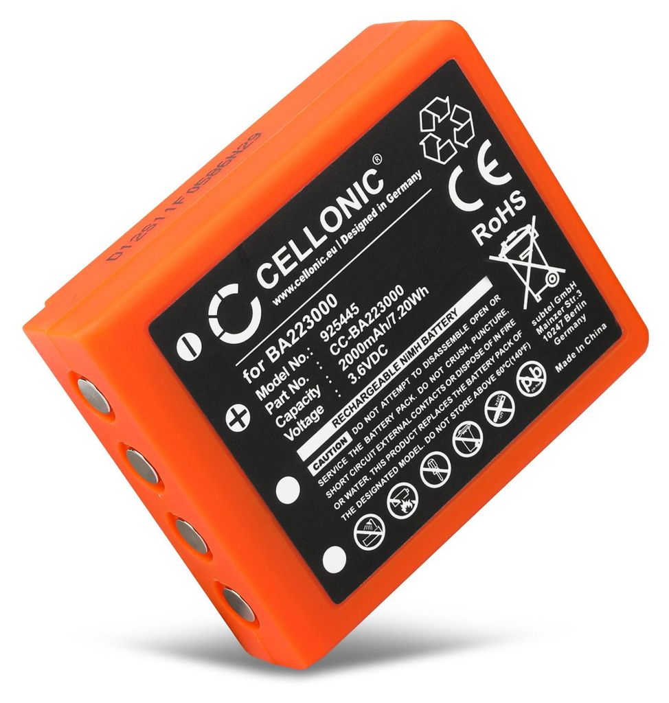 CELLONIC 1x Akku für Fernbedienung Kompatibel mit HBC Produktbild 