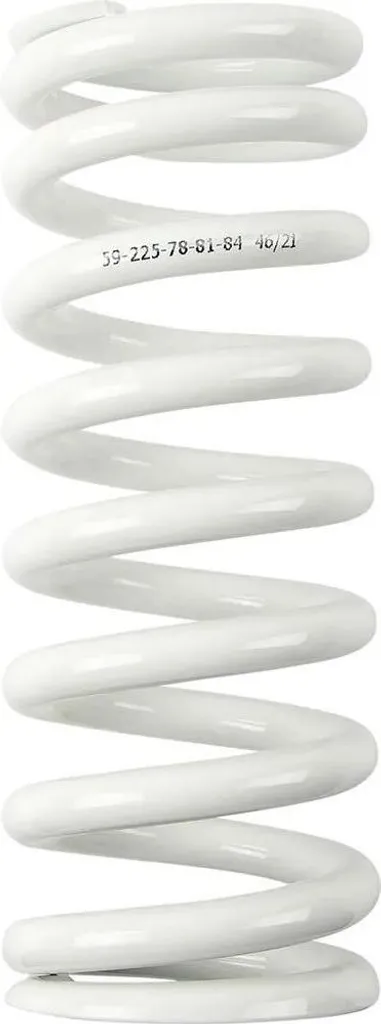 Ressort d'amortisseur arrière Argent Moose Hard-parts pour Moto Cross