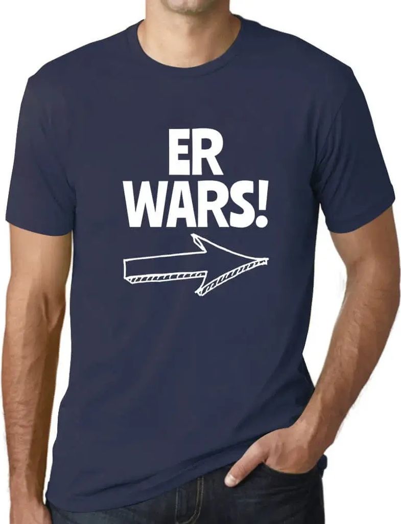 Herren Grafik T-Shirt Er Wars Öko-Verantwortlich Vintage Jahrgang Kurzarm Lustige Druck Geburtstag Geschenk Mann