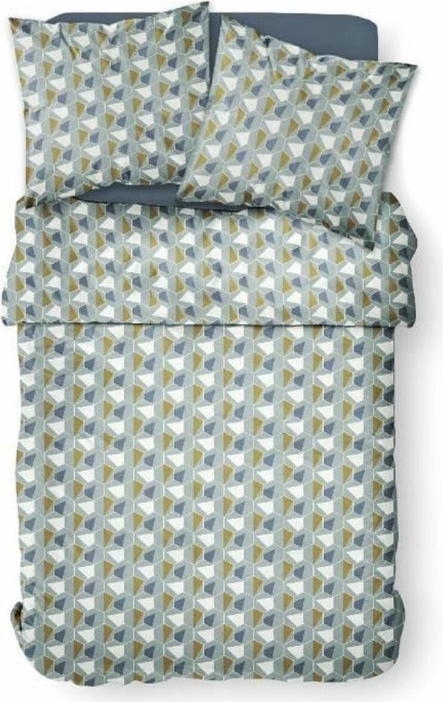 Bettbezug-Set TODAY Mawira grün 220 x 240 cm