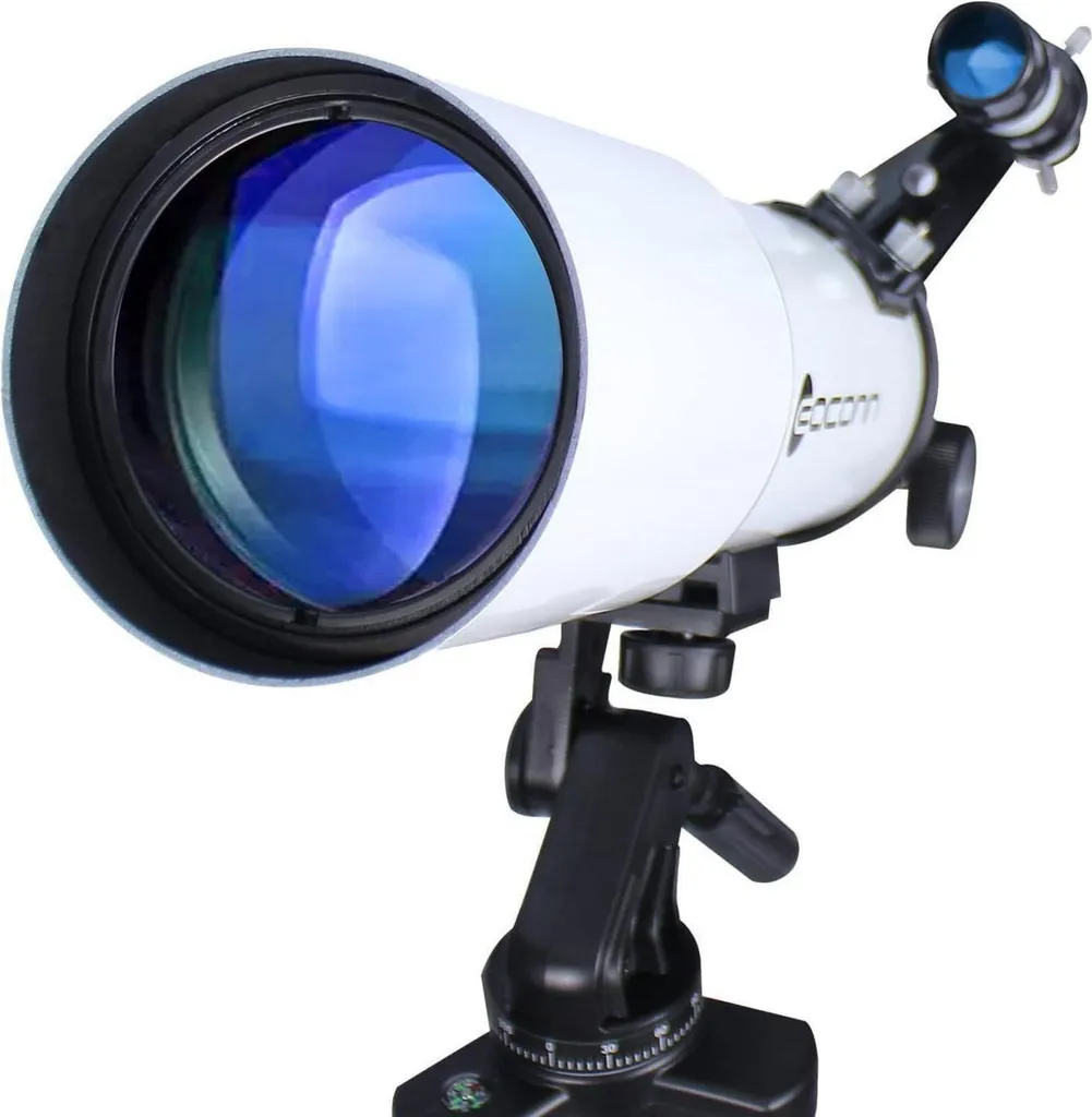 Télescope 80mm à Large Ouverture avec Optique Multicouche et Accessoires