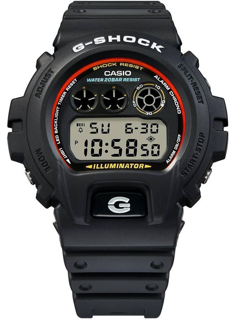 CASIO G-SHOCK Pánske čierne hodinky Casio-DW-6900RL-1ER Obrázok produktu 