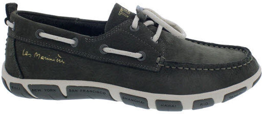TBS Janaele Segelschuh, Nubuck Buttersoft, Lierre-Grün, Wechselfußbett, Schnellverschluss H7278 38