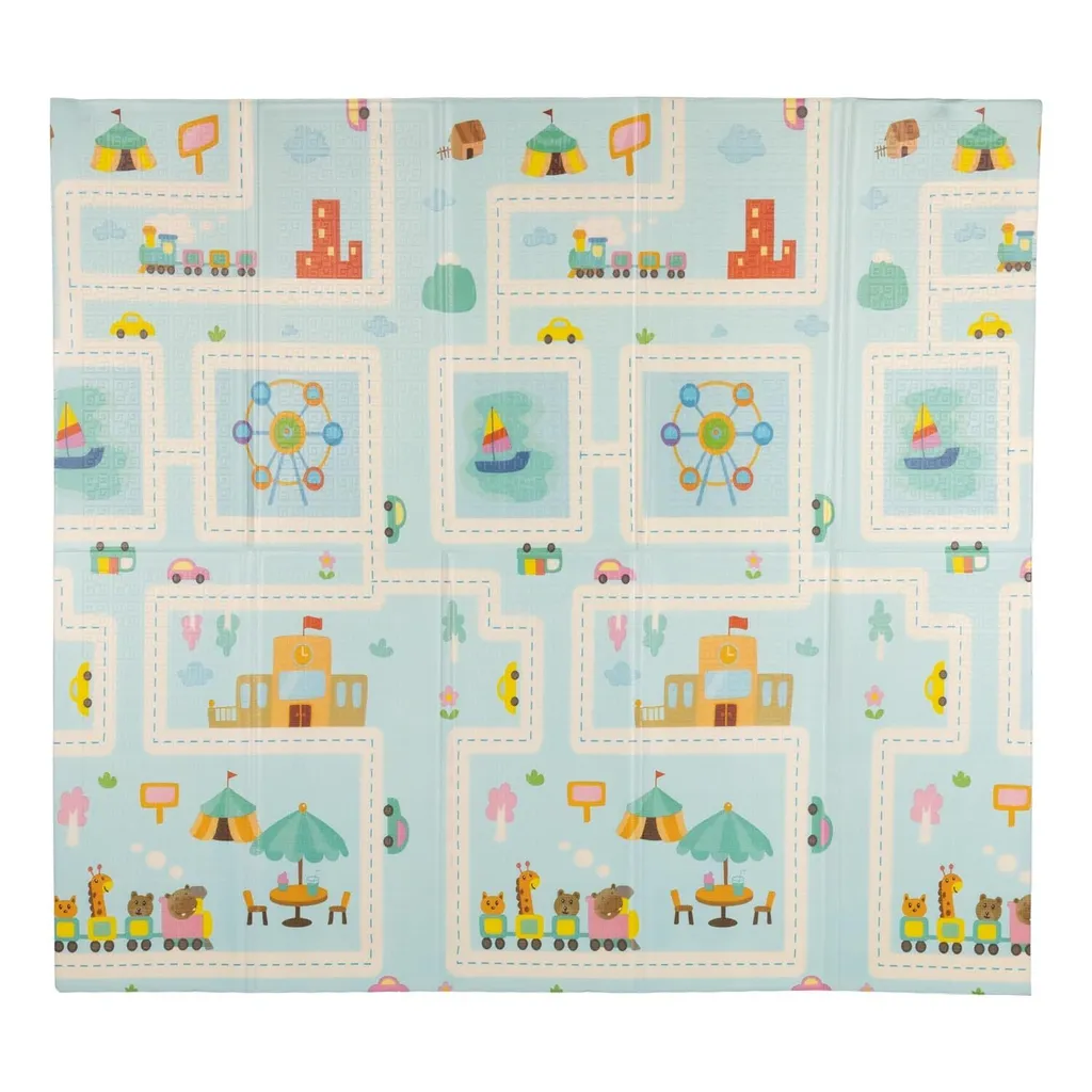 Grand tapis de sol pour bébé en mousse souple - Modèle 180x200 cm