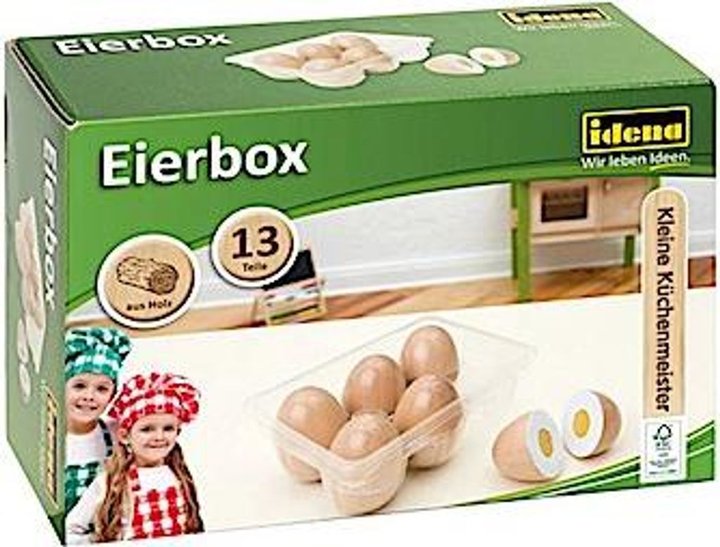 Idena Kleine Küchenmeister \Eierbox\" - 13-teilig,  100 %, Produktbild 