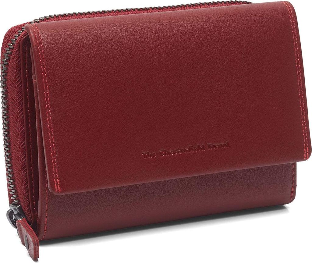 The Chesterfield Brand Geldbörse Doniva Wallet Red dunkelrot