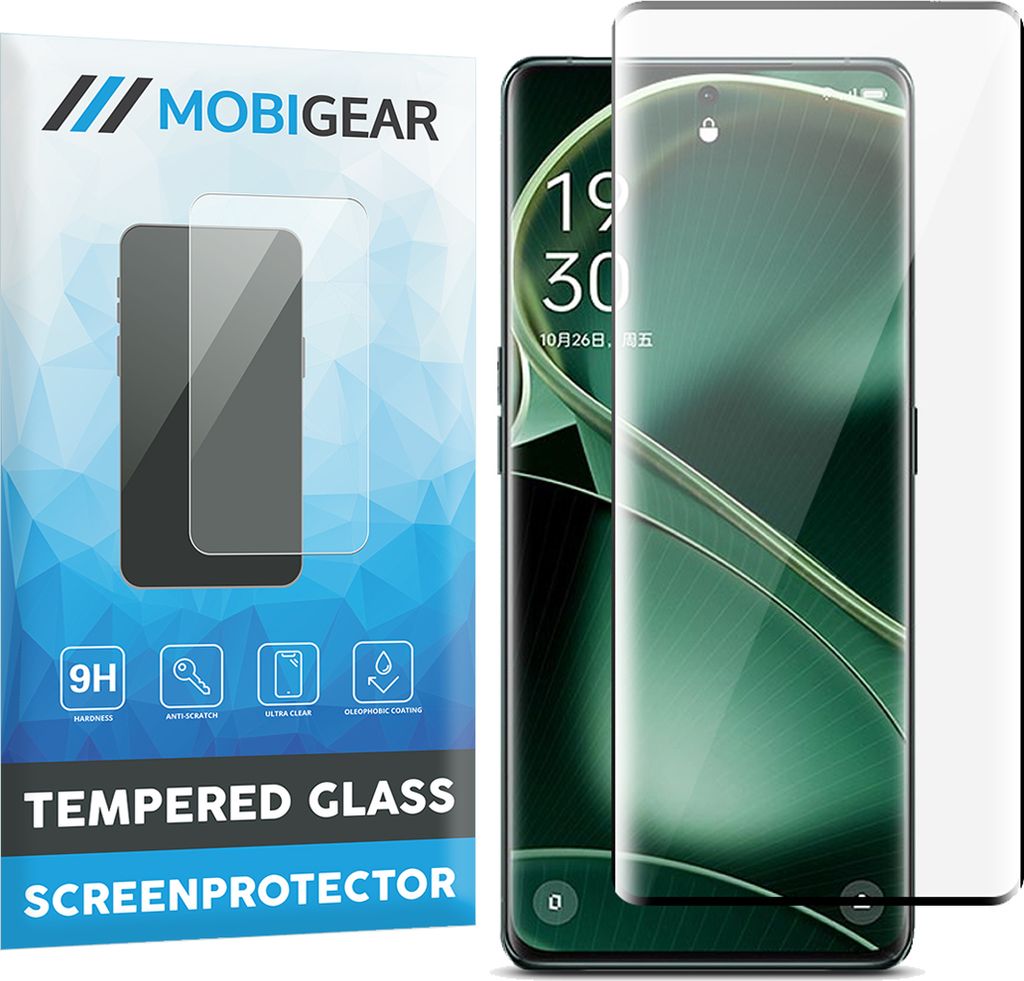 Mobigear Premium  OPPO Find X6 Panzerglas Gehärtetes Glas Produktbild 