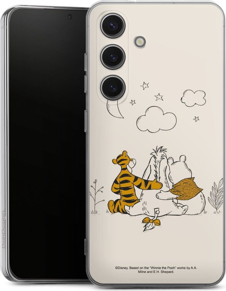 DeinDesign Handyhülle für Samsung Galaxy S25 Silikon Hülle Case Smartphone Schutzhülle Disney Offizielles Lizenzprodukt Winnie Puuh