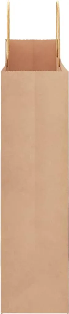 Tiny Brown Paper Bags 50 Sacchetti In Carta Kraft Marrone Con Manici - Perfetti Per Regali, Shopping E Lavoretti Carta Regalo