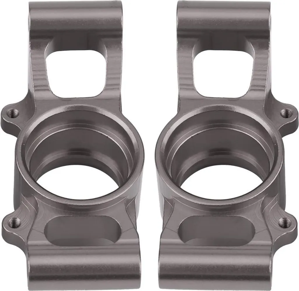 Support de moyeu arrière Traxxas X-Maxx 1/5 en alliage gris titane