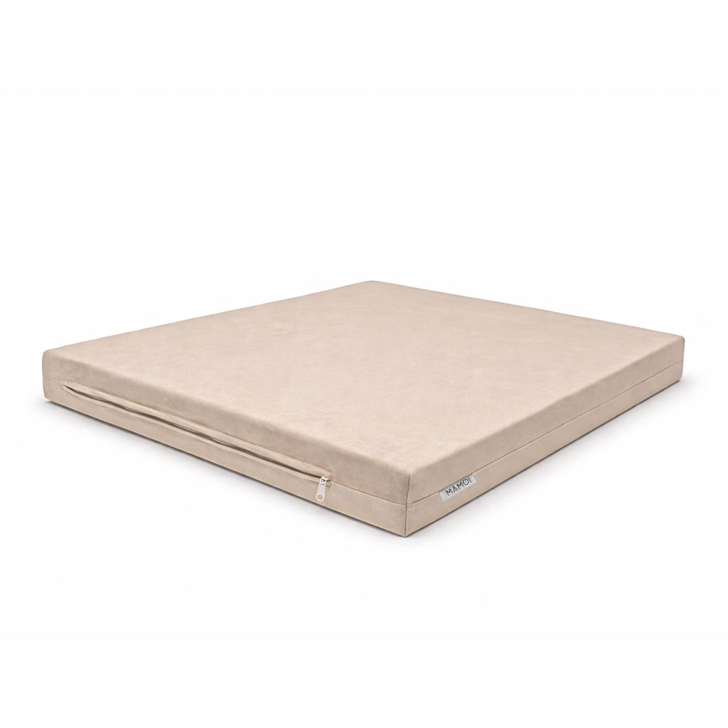MAMOI Matte für Sprossenwand, Trainingsmatte für Zuhause, weiche Fitnessoberfläche, Velvet-Material, abnehmbarer Bezug