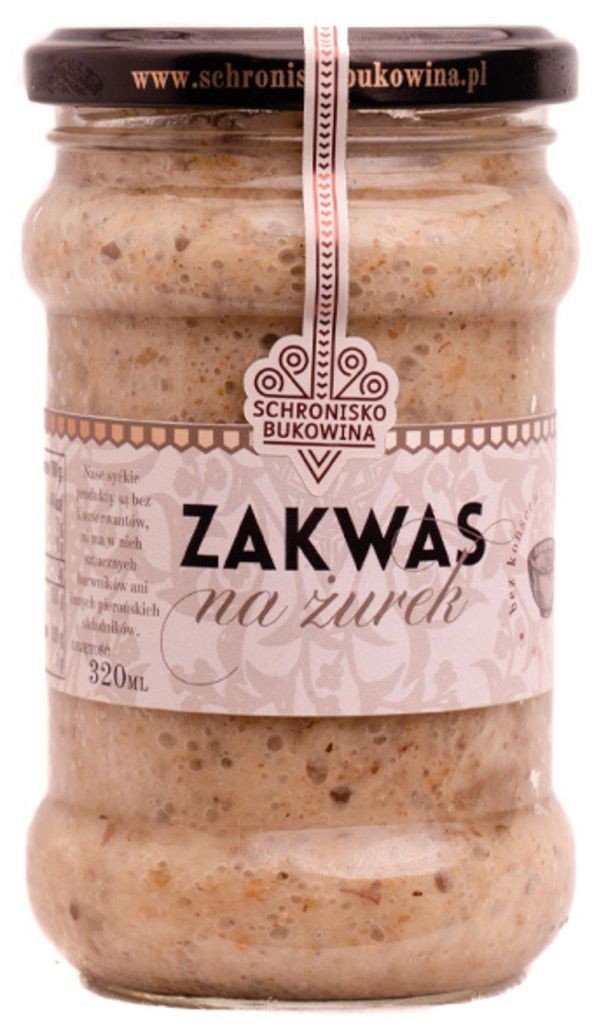 Levain pour la soupe « żurek » 320 ml - Schronisko Bukowina Image du produit 