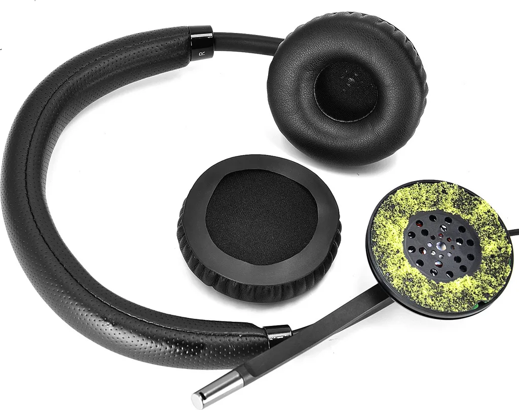 Cuscinetti Ricambio Plantronics Blackwire | Comfort Pelle Proteica - 5