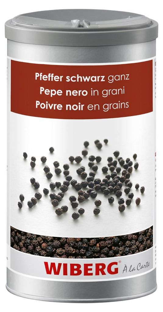 Wiberg pieprz czarny bardzo intensywny i ostry smak 630g Zdjęcie produktu 