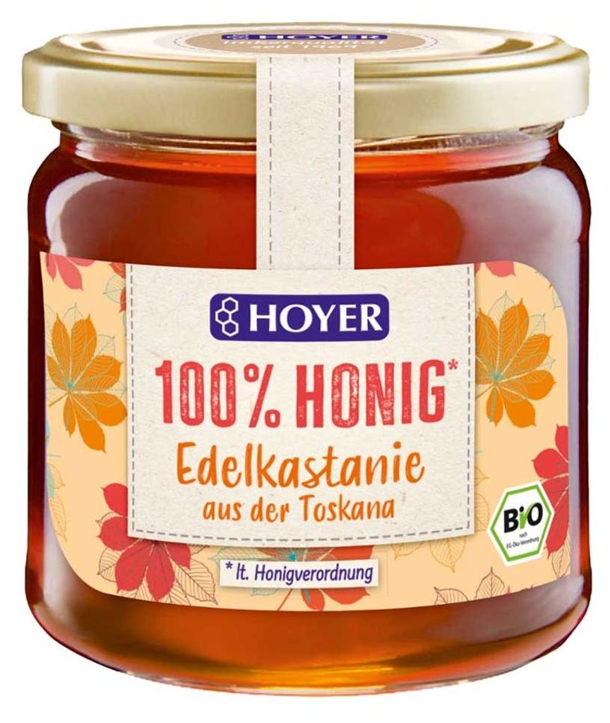 Honig - Edelkastanie Toskana 500g | HOYER Immagine del prodotto 