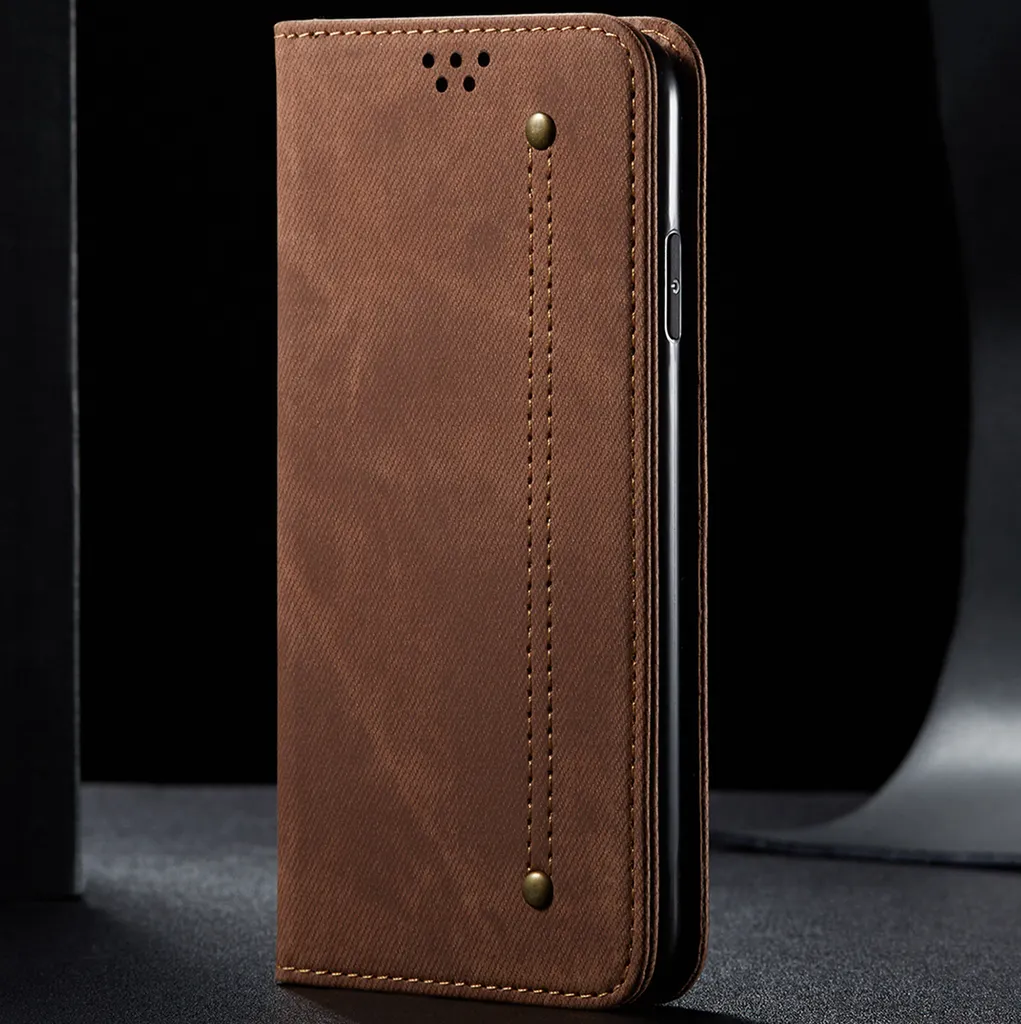 Cover Portafoglio In Pelle Per Motorola Edge 50 Ultra | Con Protezione RFID E Chiusura Magnetica | Marrone - 3