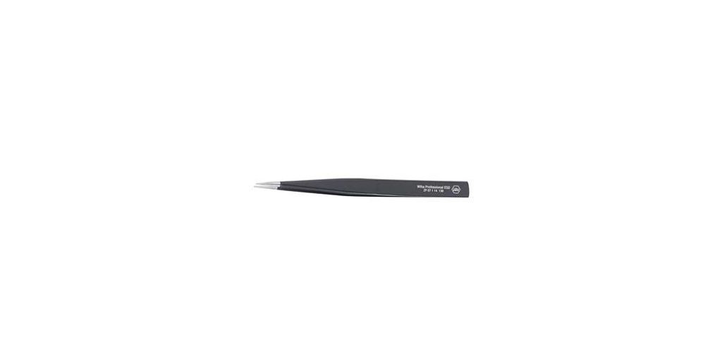 Wiha Präzisionspinzette Professional ESD Typ PSF PSF, 130 mm (32325)