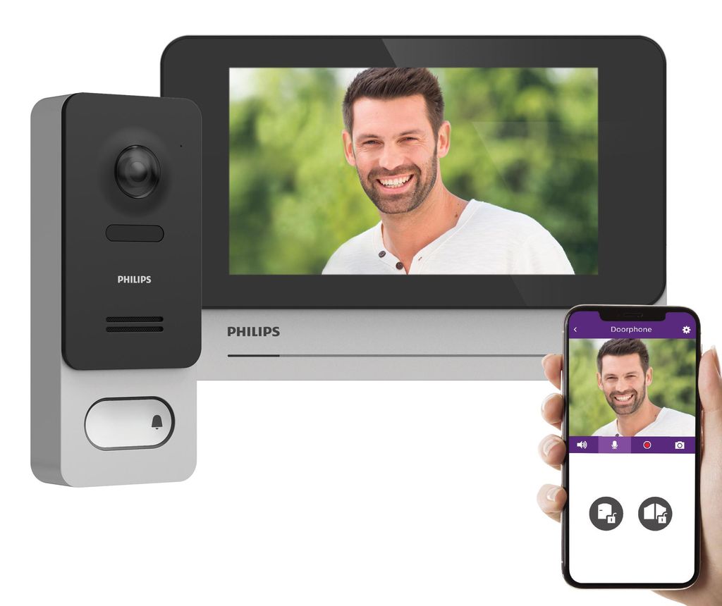 Philips Türsprechanlage WelcomeEye Wireless Produktbild 